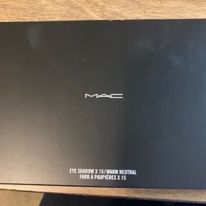 MAC Warm Neutral Eye Shadow Palate 15 eyeshadows